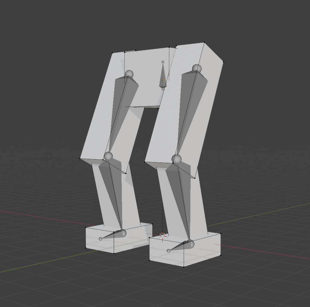 Legs with armature